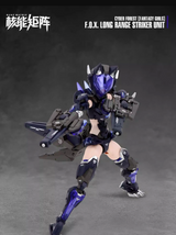 NUKE MATRIX FANTASY GIRLS 1 F.O.X Long Range Striker Unit 1/12 Scale Total Height Approx. 6.3 inches (160 mm) Color-Coded Plastic Model