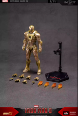 ZD Toys Iron Man 1/10 Scale Movie Hero MK21 Action Figure 1906-21