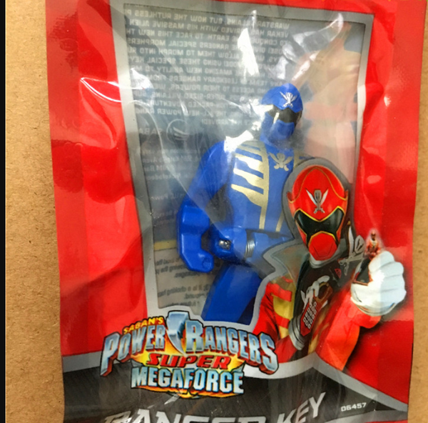 Bandai Sentai Series Blue keychain #06457