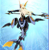 Nuke Matrix Cyber Forest Fantasy Girls Storm Interceptor Royal Inforcer 1/10.5 Scale PVC & ABS Plastic Model