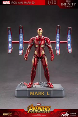 ZDTOYS 1/10 The Avengers 3 Iron Man MK50 1909-50