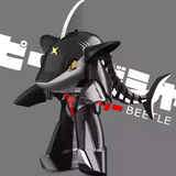 Refining Department 1/12 B-Robo Kabutack Sharkler Toy