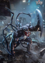 ZDTOYS 1916-01 9-inch Venom Marvel Movable Toy