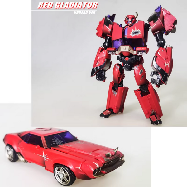 APC Toys Red Gladiator TFP Cliffjumper Zombie Version