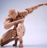 Wind Toys 1/12 Scale Super Movable Male Body for 6 inch Man Action Figure Yellow Skin