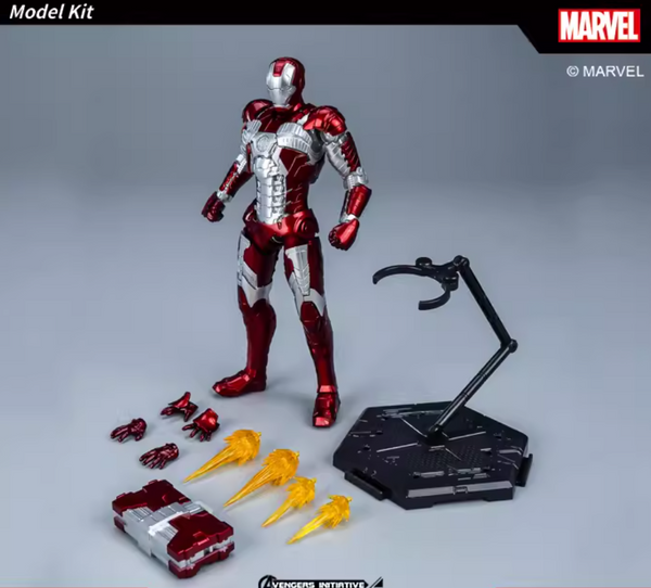 Fondjoy Marvel Avengers 1/12 Iron Man MK5 Red Vision
