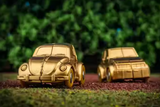 NewAge H25G Herbie Bumblebee & H26G Vanishing Point Cliffjumper Golden Lagoon Version Set of 2
