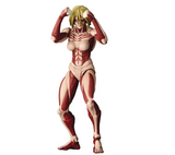 Kaiyodo Revoltech Amazing Yamaguchi Attack on Titan Female Titan Action Figure