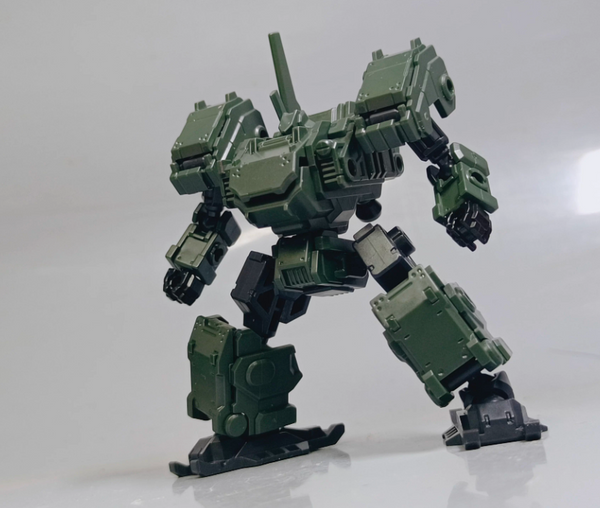 SHEIK MAINLAND MUFS-S5 Green Fortress Color-Coded Plastic Model Building Kit 1/60 3 Minute Plan