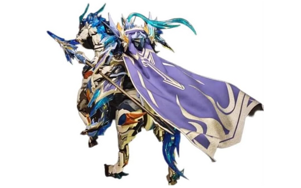 [ONLY US BUYER] Motor Nuclear MNP-XH05A Zhaoyun + Dragon Horse + Cloak Alloy Assembly Model Kits