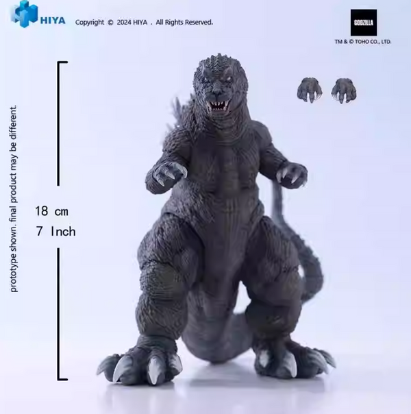 HIYA TOYS Godzilla, Mothra and King Ghidorah: Giant Monsters EBG0287 Movable Garage Kit