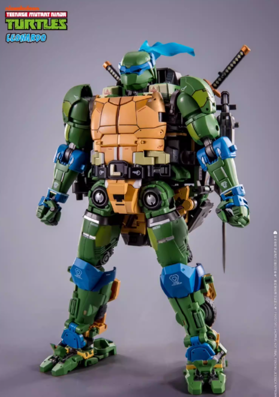 HeatBoys HB0018 Teenage Mutant Ninja Turtles Leonardo Variable Turtle Car Alloy Finished Products