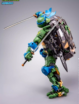 HeatBoys HB0018 Teenage Mutant Ninja Turtles Leonardo Variable Turtle Car Alloy Finished Products