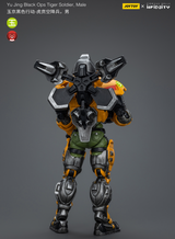 JOYTOY 1/18 Yu Jing Black Ops Tiger Soldier Male JT5819 Transformation Action Figure Collection Toy