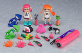 Good Smile Company Splatoon: Inkling Girls Figma Deluxe Action Figure Set