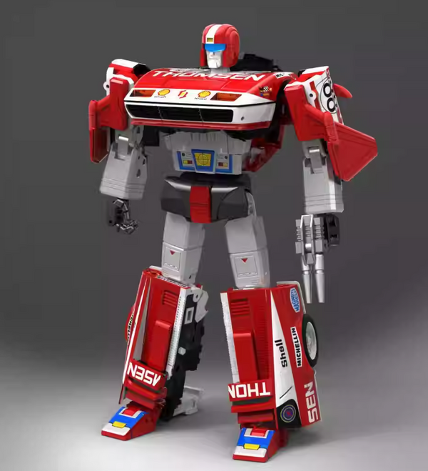 X-Transbots MX-23T Fioravanti Omnibot Overdrive Thomsen Racer Limited Version