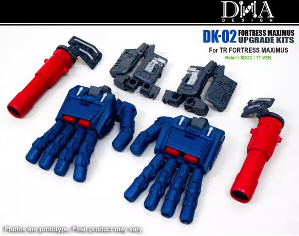 DNA Design DK-02 Fortress Maximus Upgrade Kit