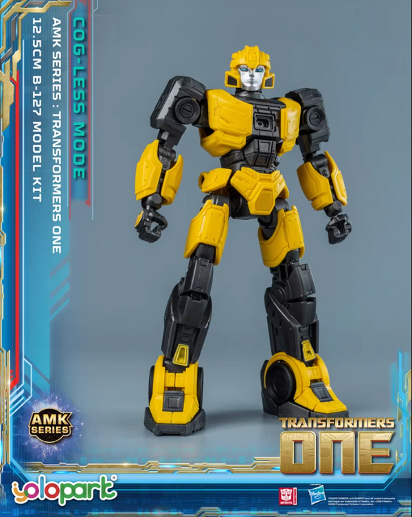 Yolopark B-127 AMK Series Transformers One Bumblebee Cog-Less Mode Pre-Assembled Model Kit