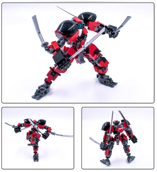 Bird Uncle Bricks Red Gamma Squad GM-01 Blade