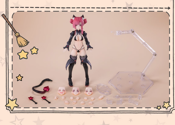 CiYuanJuXiang 1/12 Trainee Witch Hoshikawa Cat Red Hair Ver.