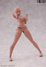 K Toys KT02C 1/12 Scale Movable Figure, Full Body Feminine Body