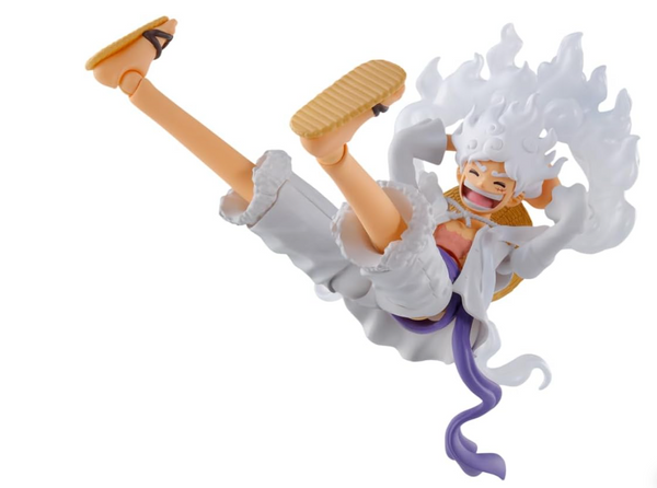 TAMASHII NATIONS - One Piece - Monkey D. Luffy -GEAR5- S.H.Figuarts Action Figure