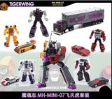 MHZ Toys MINI-07 Tigerwing Menasor Combiner Set of 5 Oversized Version