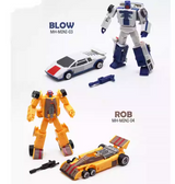 MHZ Toys MINI-07 Tigerwing Menasor Combiner Set of 5 Oversized Version