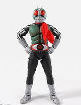TAMASHII NATIONS S.H. Figuarts (True Bone Carving Manufacturing Method) Kamen Rider New Number 1 Glory of the Showa Riders Edition (First Limited Base Included) Approx. 5.7 inches (145 mm), PVC & ABS