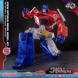 Yolopark AMK Pro Series Optimus Prime Pre-Assembled Model Kit Transparent version