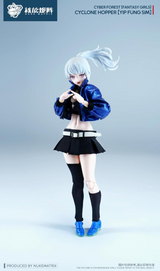 NUKE MATRIX Cyber Forest FANTASY GIRLS FF0120 Cyclone Hopper Ip Phone Shim PVC & ABS Assembly Plastic Model Kit