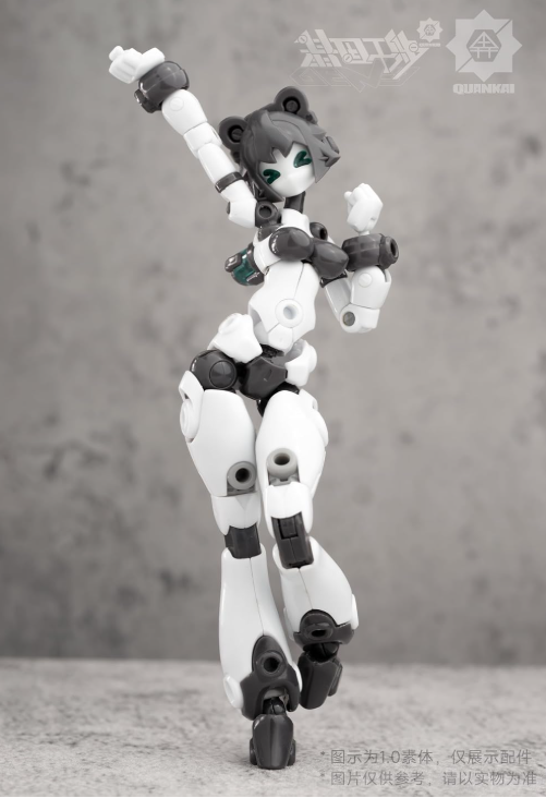 QUANKAI Studio Gene Interference Series QK ST 002 1/12 Scale ABS & POM Assembly Plastic Model Kit