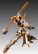 Motor Nuclear "I am a Great Hero" Series ABS Trading Plastic Model Kit, Box of 6 Pieces