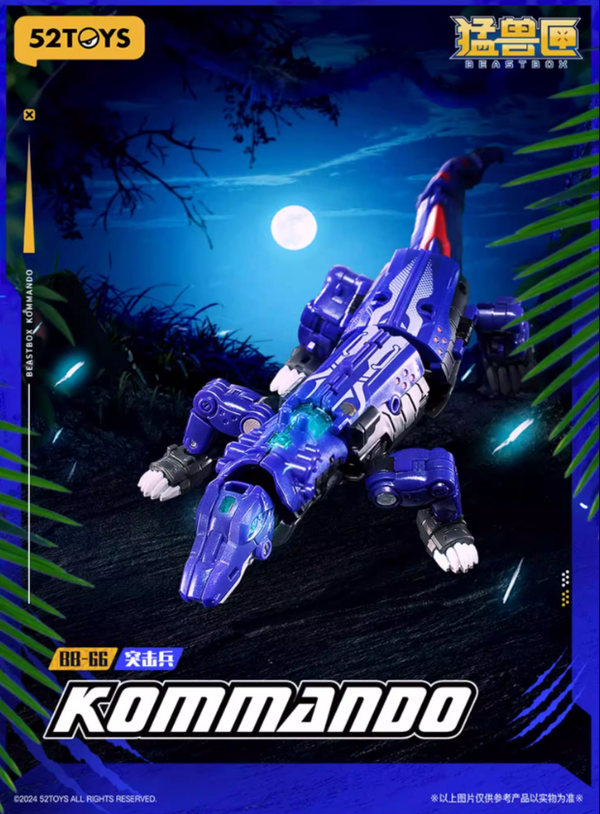 52TOYS Beastbox BB-66 Komando With Bouns