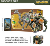 BEASTBOX 52TOYS BB-65 Oasis Deformation Toys Action Figure, Converting Toys in Mecha and Cube, Perfect Birthday Party Gift for Teens and Adults, Based on Camel