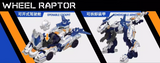 52TOYS BD-01 WHEEL RAPTOR Action Figure