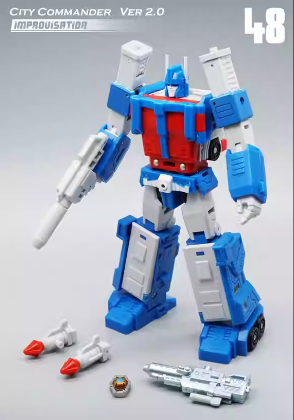 MechFansToys Mech Fans Toys MFT MF-48 MF48 City Commander Ultra Magnus Version 2.0 Improvisation