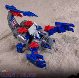 Dr.Wu DW-E57M Giant Claw Scorponok Shattered Glass Version