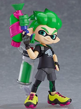GOOD SMILE Company Splatoon2 Splatoon: Inkling Boys Figma Deluxe Action Figure Set