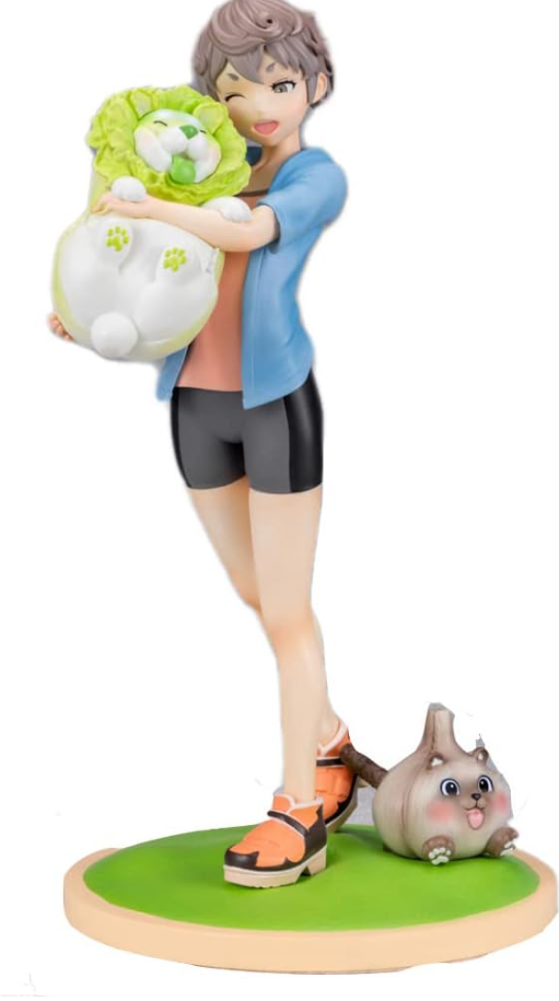 AniMester Vegetable Fairies: Sai & Cabbage Dog 1:7 Scale PVC Figure
