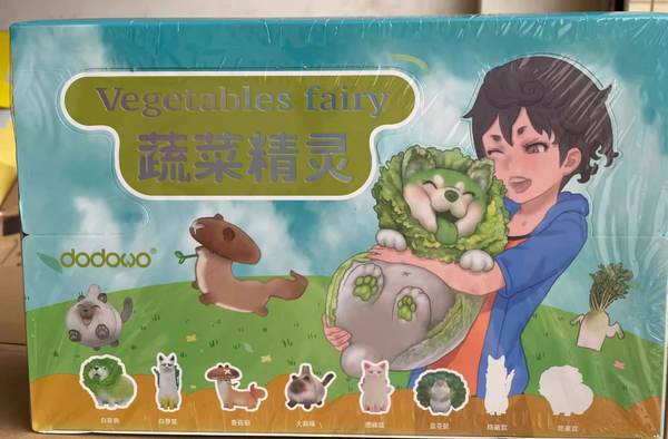 DODOWO Vegetable Fairy Series VOL.1 Figure-Blind Box-1 of 6