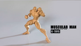 K Toys 1/12 KT01 Strong Muscular Male Body Black Version-KT01C