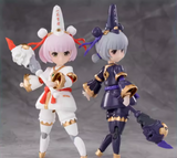 Eastern Model Heibai Wuchang Mecha Girls w/ Collection Cards Set of Two