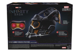 Marvel Legends Series Star-Lord Premium Electronic Roleplay Helmet with Light and Sound FX, Perfect for Adult Halloween Costume, Guardians of The Galaxy Adult Roleplay Gear
