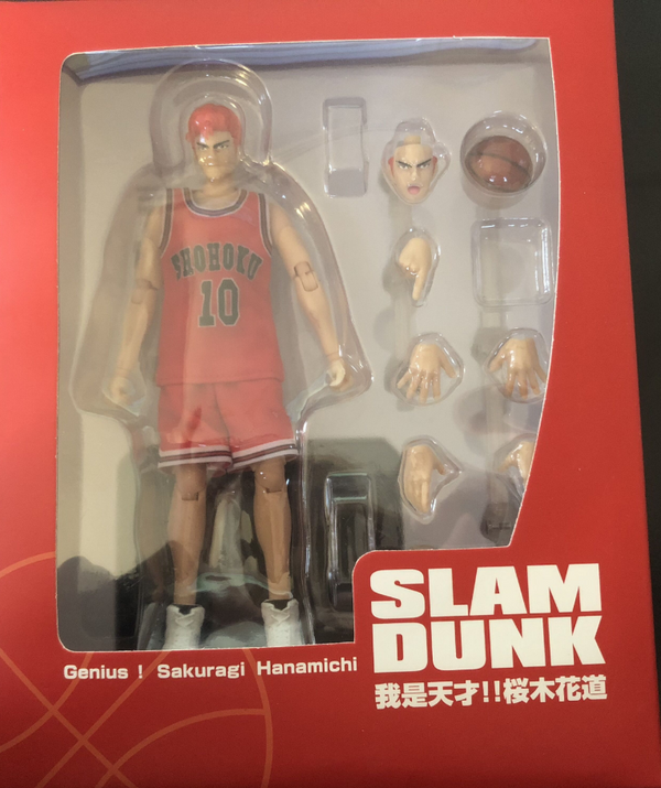 SLAM DUNK Basketball Player SHOHOKU No. 10 GENIUS SAKURAGI HANAMICHI