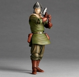 Kaiyodo Takeya-Style Free-Tokiya Figurine, Nausicaa of the Valley of the Wind, Tormekia Marine Soldier, Total Height: Approx. 5.9 inches (150 mm), Non-scale, PVC & ABS, Painted Action Figure, KT042