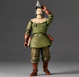 Kaiyodo Takeya-Style Free-Tokiya Figurine, Nausicaa of the Valley of the Wind, Tormekia Marine Soldier, Total Height: Approx. 5.9 inches (150 mm), Non-scale, PVC & ABS, Painted Action Figure, KT042