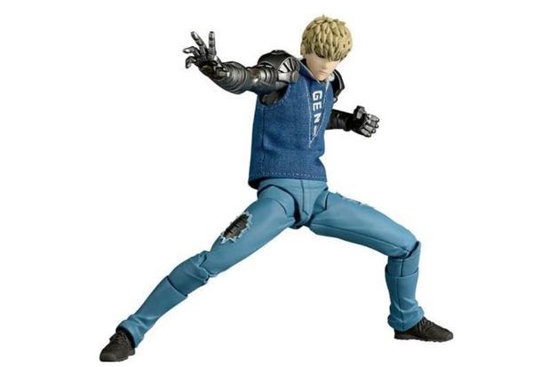 Kaiyodo Revoltech KAIYODO Amazing Yamaguchi One Punch Man Genos. Includes Original Sturdy Protective case. Japan Import.