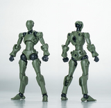 SHEIK MAINLAND 3 min Project Series Overwhelming Alien Vol.2 1/18 Scale ABS Plastic Model Kit (Green)