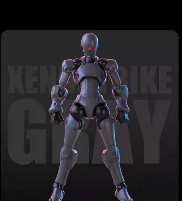 Sheik Mainland 1/18 3 Min Project Xenostrike Grey Version Model Kit